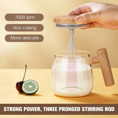 LazyStir mug mixing drink automatically