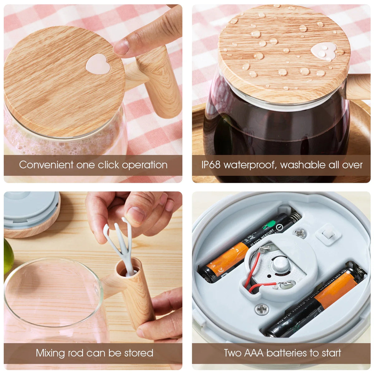 LazyStir mug color options